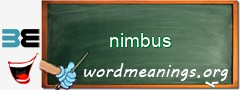 WordMeaning blackboard for nimbus